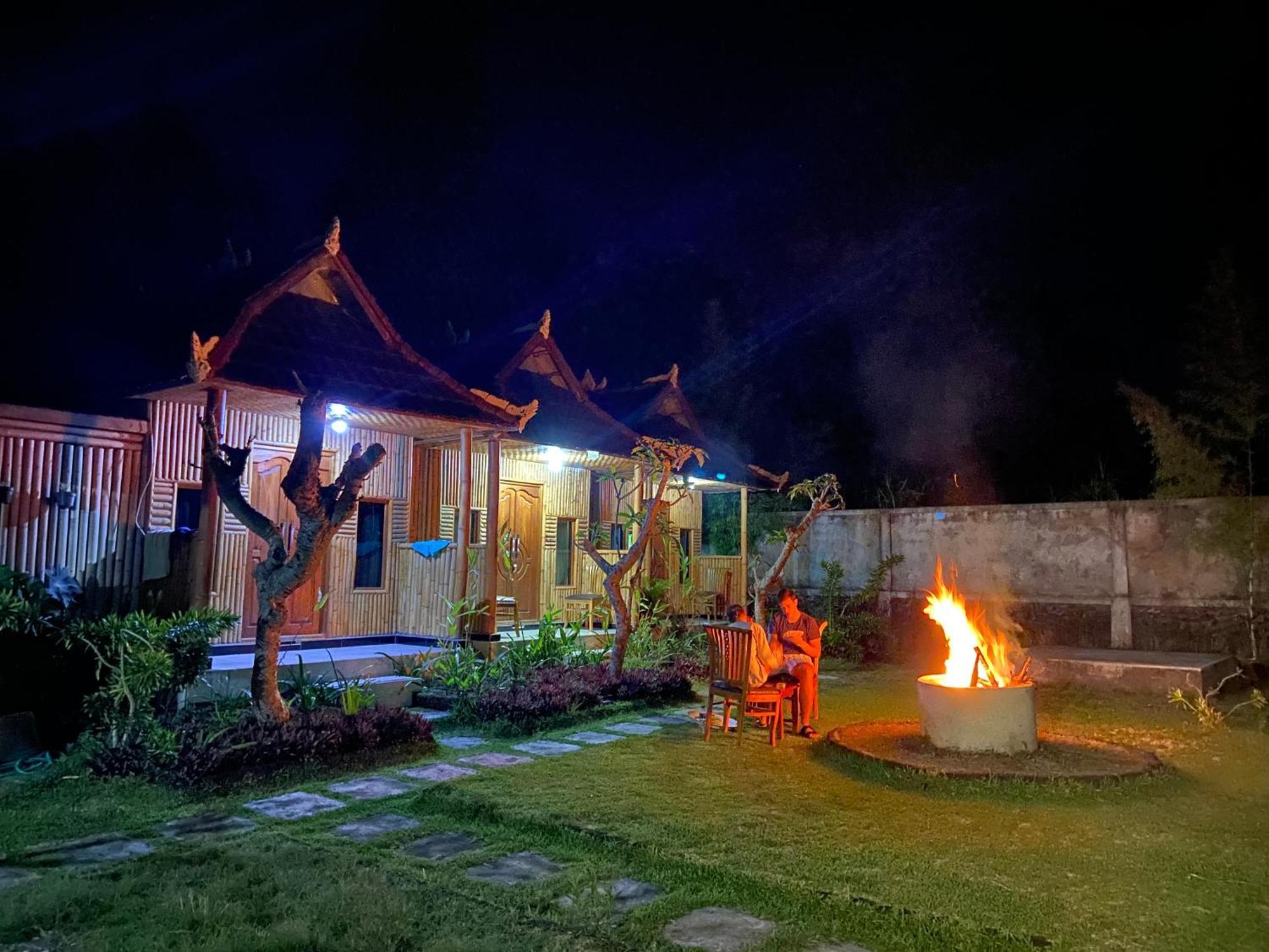 Hotel D'Yoga Bamboo House Kintamani Exterior foto