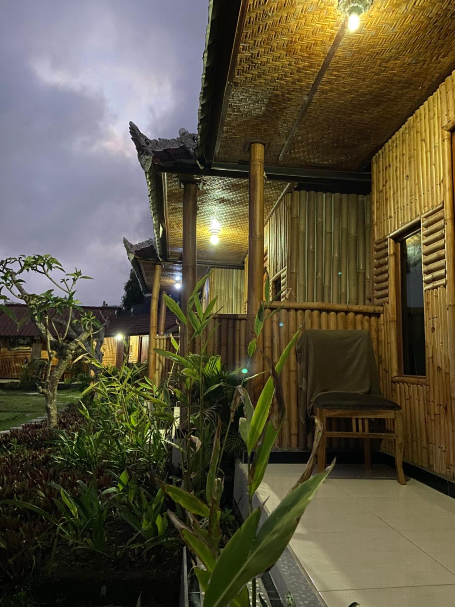 Hotel D'Yoga Bamboo House Kintamani Exterior foto