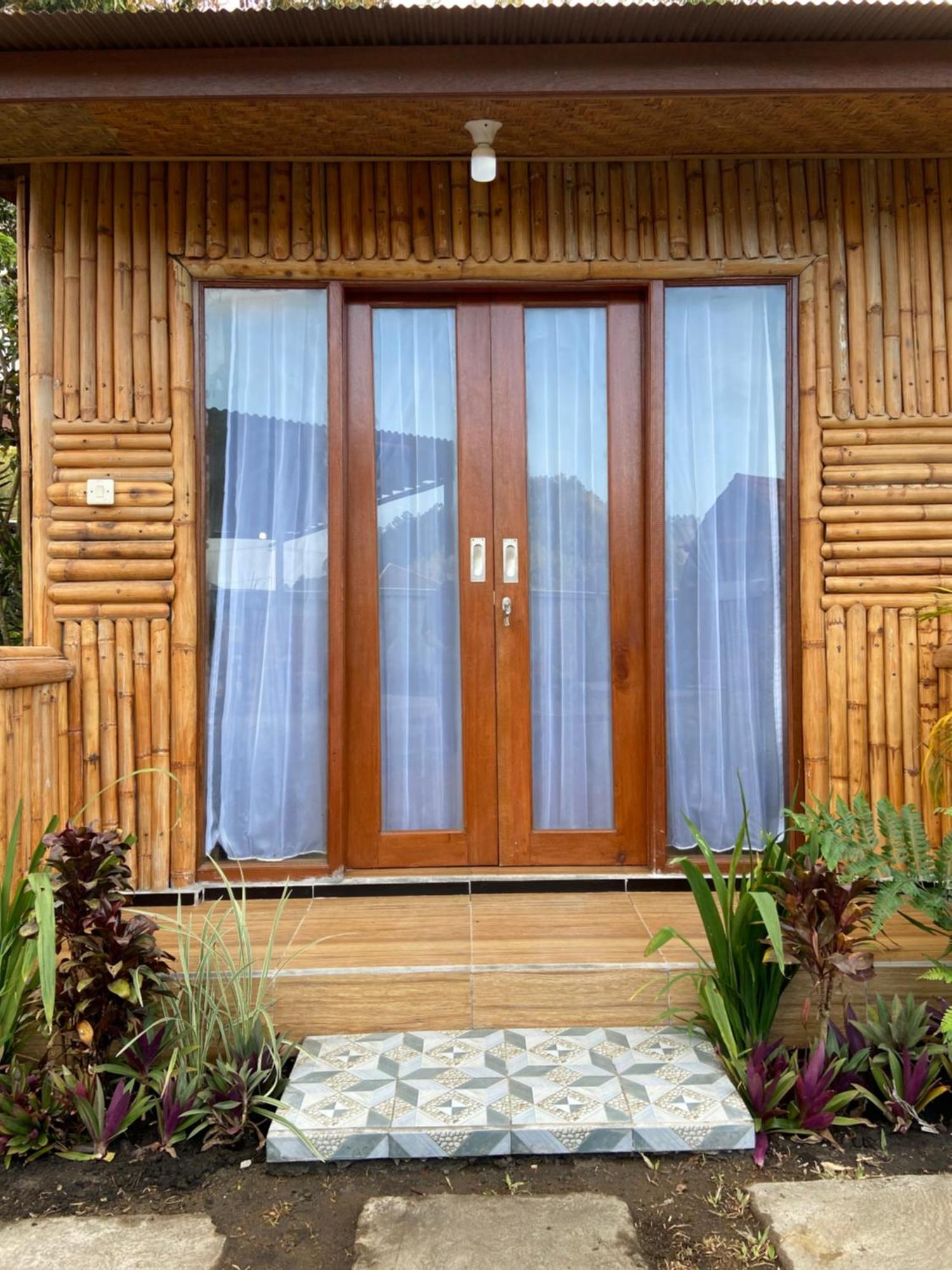 Hotel D'Yoga Bamboo House Kintamani Exterior foto