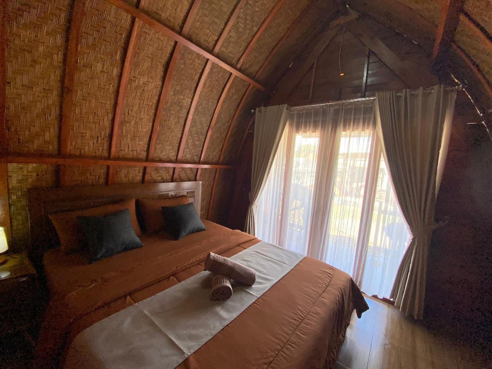 Hotel D'Yoga Bamboo House Kintamani Exterior foto